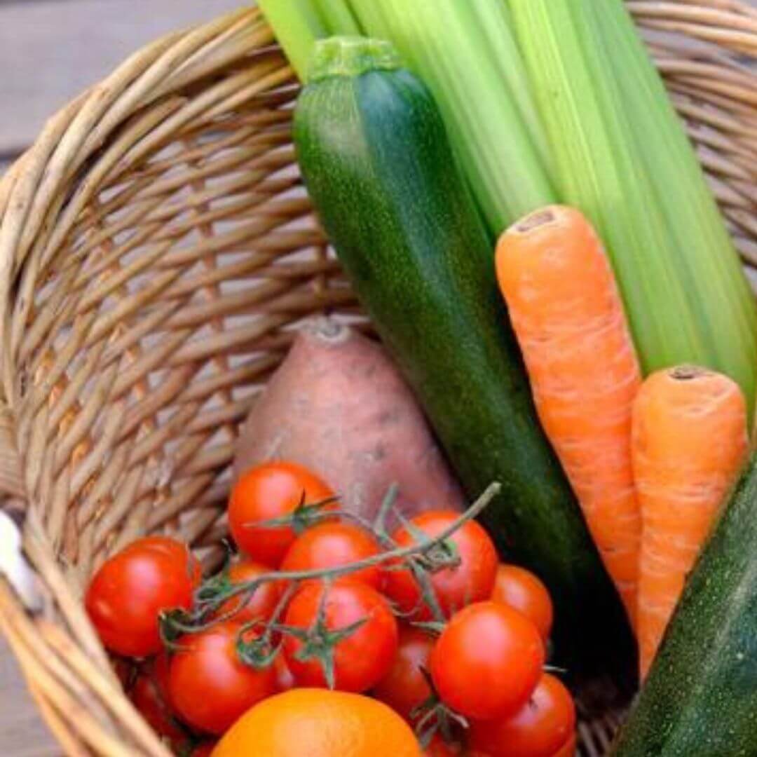 Organic fresh fruit & veg